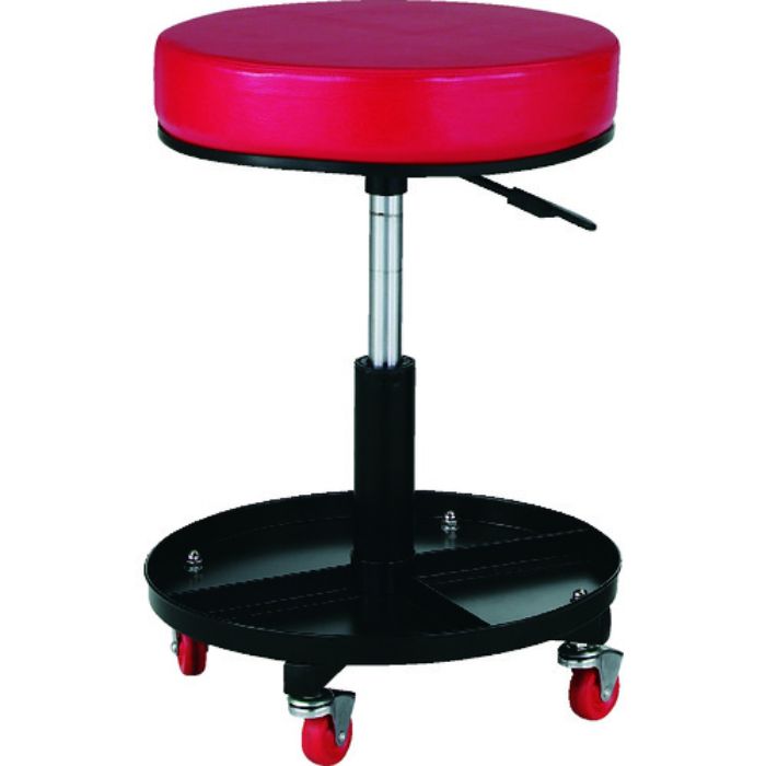 TRUSCO 工具入れ付作業椅子 Φ370×H440〜555(Tcode:2889218)