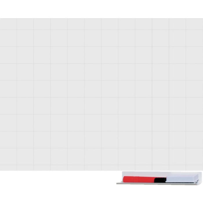 TRUSCO 吸着ホワイトボードシート暗線入 450×600×1.0(Tcode:3820200)