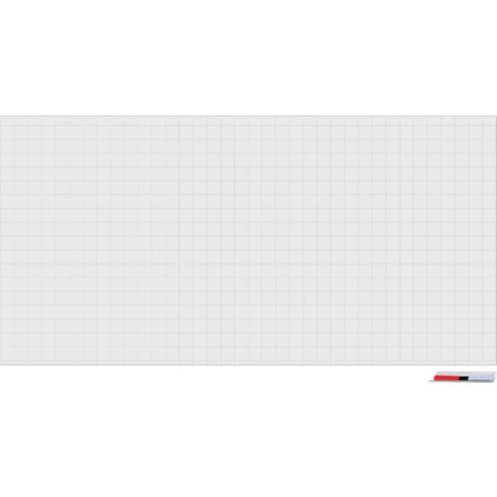TRUSCO 吸着ホワイトボードシート暗線入 900×1800×1.0(Tcode:3820202)