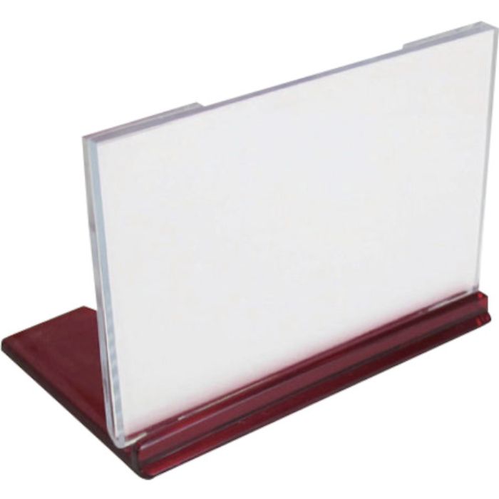 ミツヤ U型カード立中 赤 M17205(Tcode:1156784)