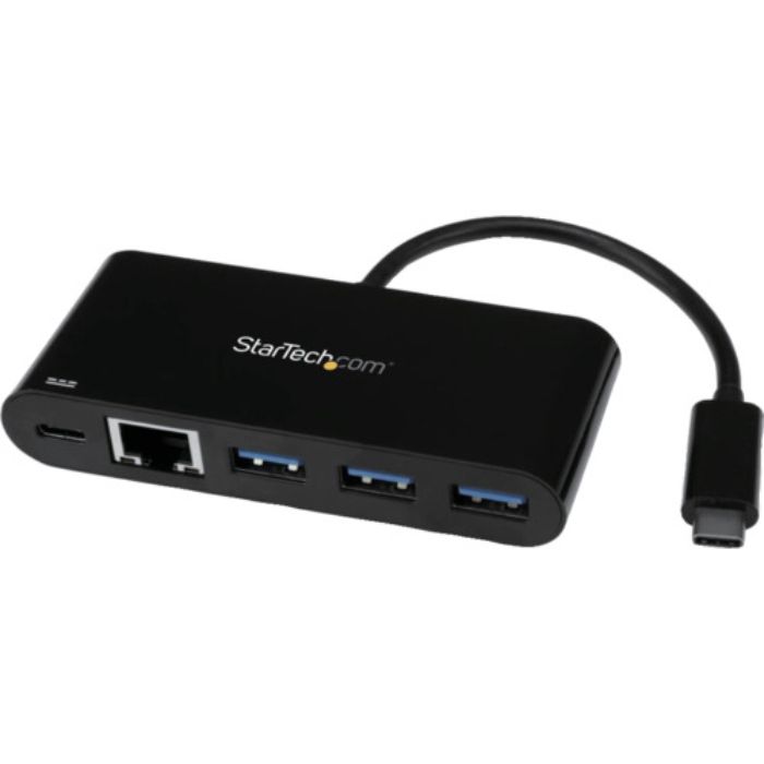 スターテック LANアダプター/USB-C/1x RJ45/10/100/1000 Mbps/3xUSB-A/PD(Tcode:4892530)
