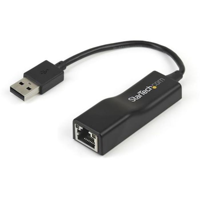 スターテック LANアダプター/USB 2.0/1x RJ45/10Mbps/100Mbps/ブラック (Tcode:4931375)