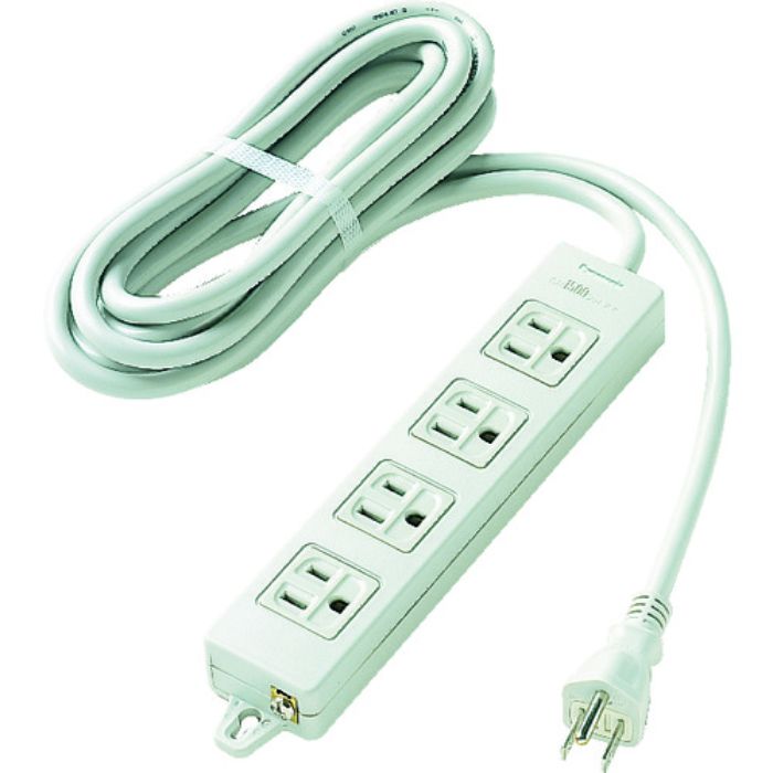 Panasonic OAタップ 接地15A形 4コ口 3mコード付(Tcode:7621744)