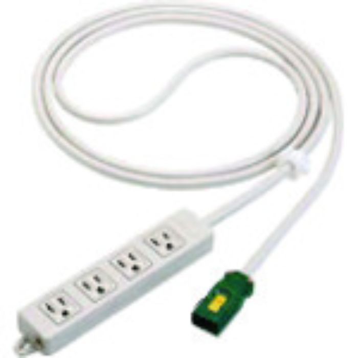 Panasonic ハーネスOAタップ接地3m4コ口グレー(Tcode:1597266)