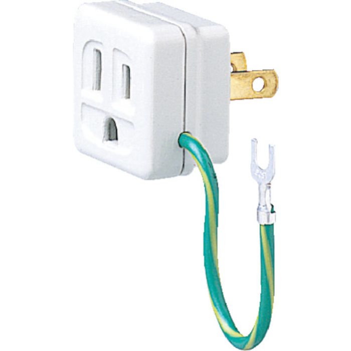 Panasonic 接地15Aアダプタ アースリード線付(Tcode:7621795)