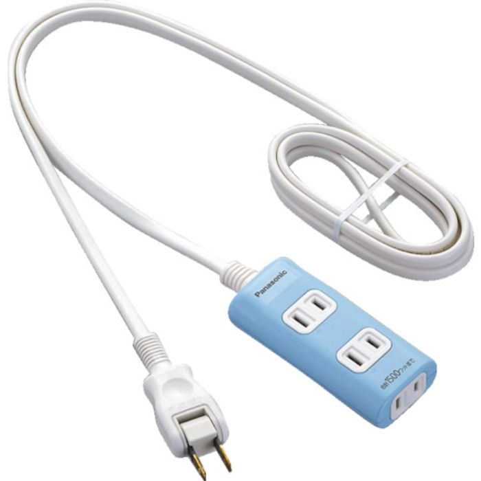 Panasonic ザ・タップQ 3コ口 3mコード付 ブルー(Tcode:7995539)