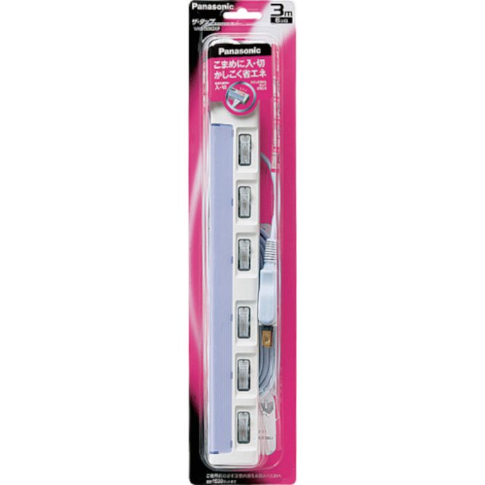 Panasonic ザ・タップスイッチ 6コ口 3mコード付(Tcode:7622821)