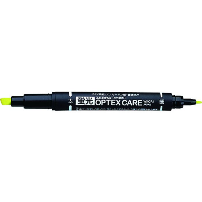 ゼブラ 蛍光オプテックス ケア 黄(Tcode:8552403)