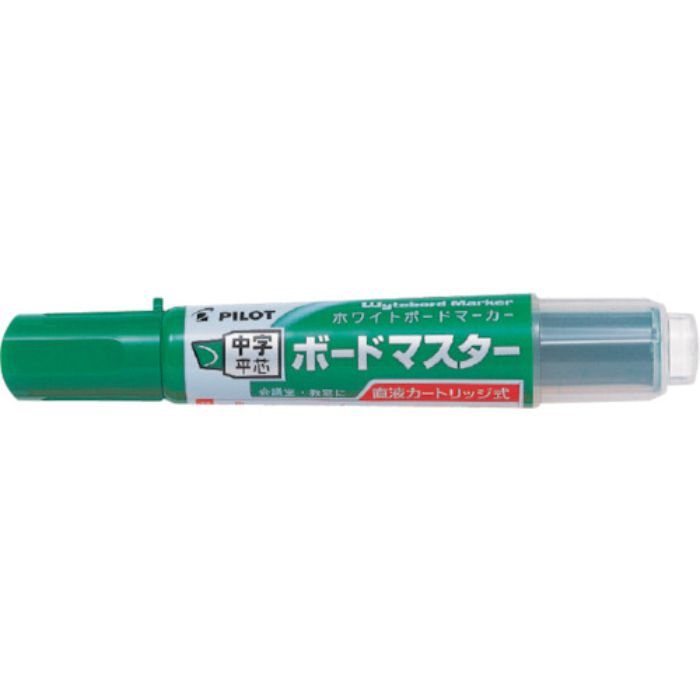 パイロット ホワイトボードマーカー ボードマスター 中字平芯 グリーン(Tcode:3698255)