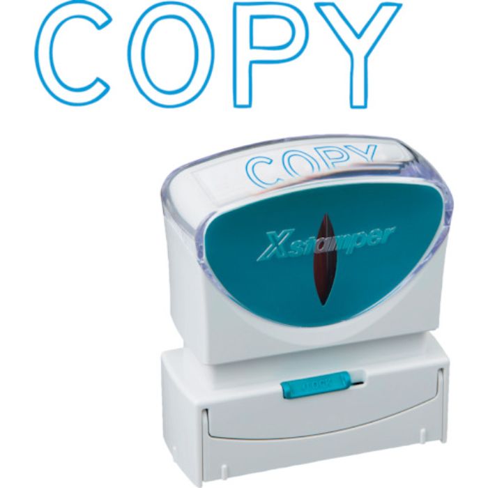 シヤチハタ スタンプ ビジネス用 キャップレス B型 藍 COPY X2-B-10063(Tcode:2506499)