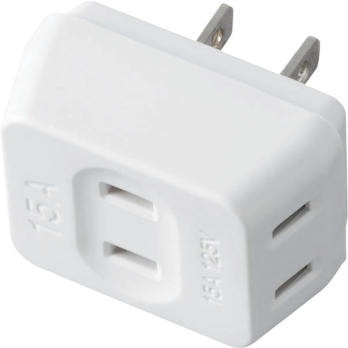 YAZAWA トリプルタップ3個口ホワイト(Tcode:3696670)