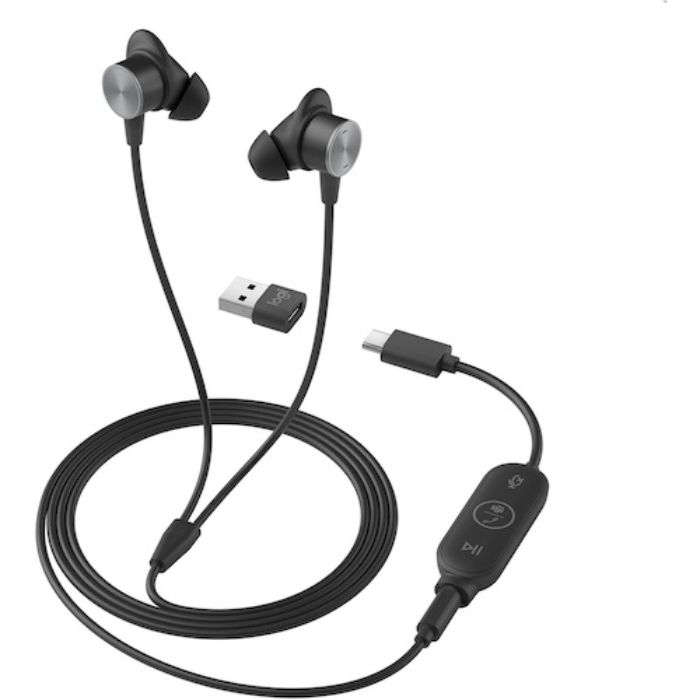 ロジクール Zone Wired Earbuds(Tcode:4584865)