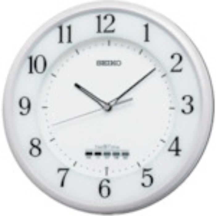 SEIKO 電波掛時計 セイコーネクスタイム ZS255W 白パール 直径310mm(Tcode:3519854)