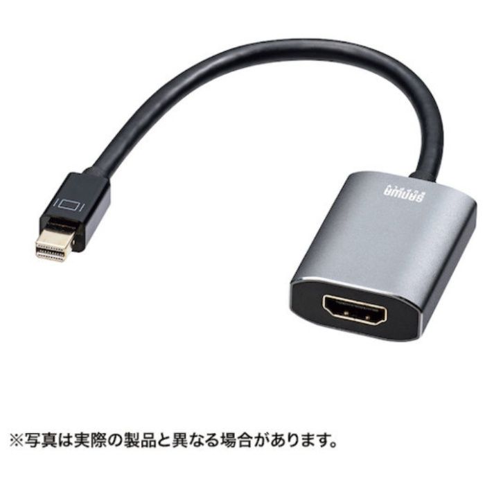 SANWA　ミニDisplayPort-HDMI　変換アダプタ　HDR対応