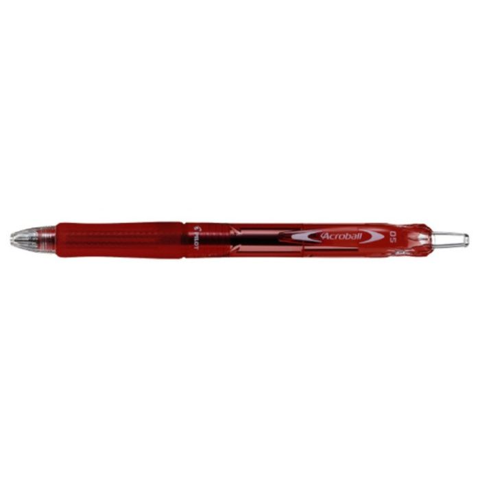 PILOT　油性ボールペン　アクロボール　150　極細　レッド