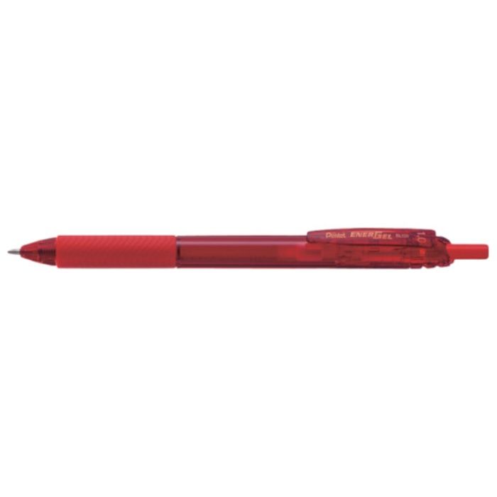 PENTEL　ボールペン　エナージェル　エス　1.0mm　赤
