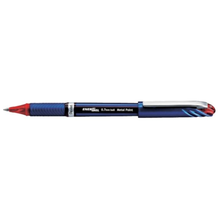 PENTEL　ボールペン　エナージェル　ユーロ　0.7mm　赤