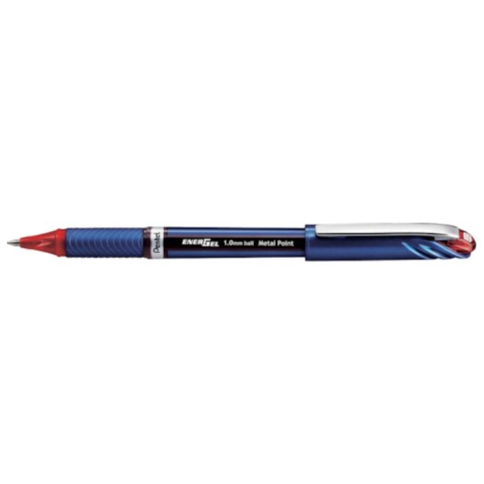 PENTEL　ボールペン　エナージェル　ユーロ　1.0mm　赤