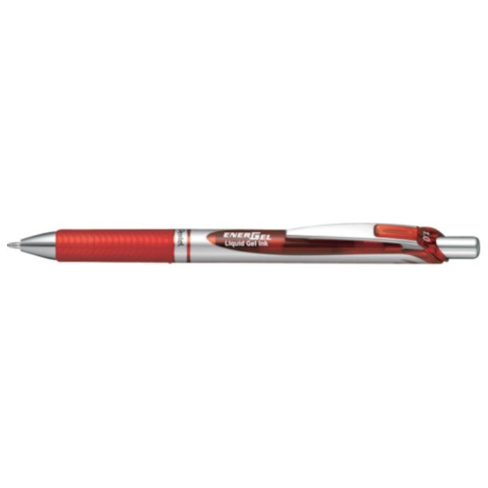 PENTEL　ボールペン　エナージェル　1.0mm　赤