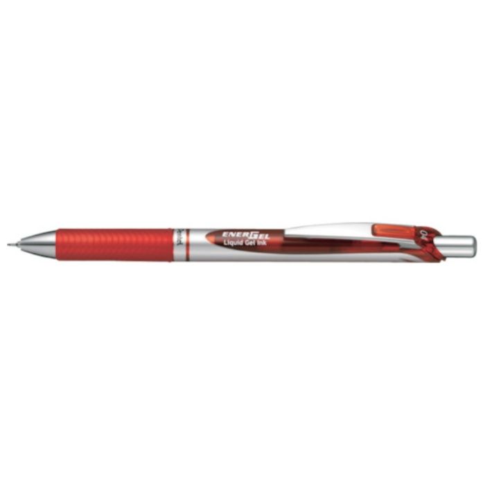 PENTEL　ボールペン　エナージェル　0.4mm　赤