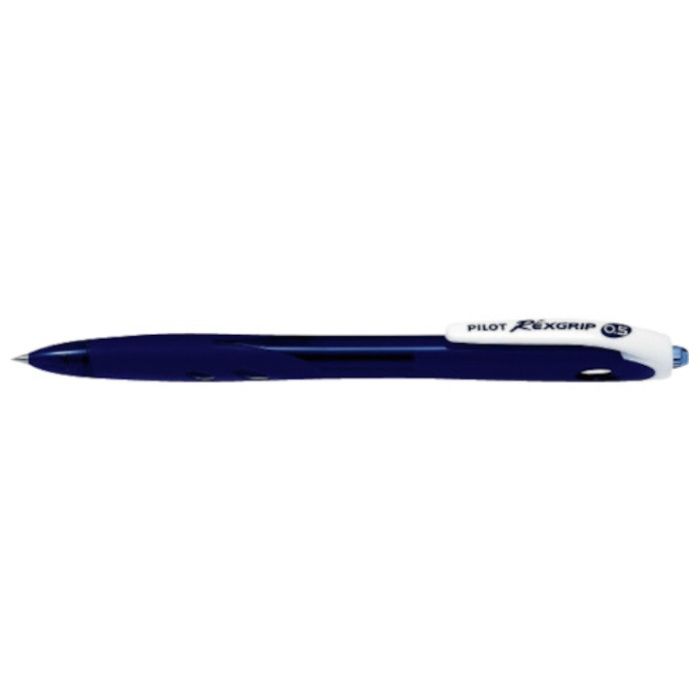 PILOT　油性ボールペン　レックスグリップ　極細　ブルー