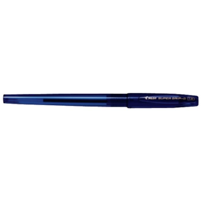 PILOT　油性ボールペン　スーパーグリップG　キャップ式　ブルー