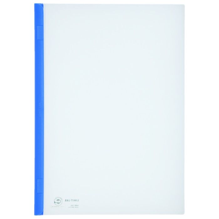 LIHIT　A4/Sスライドバーファイル(10冊入)　青