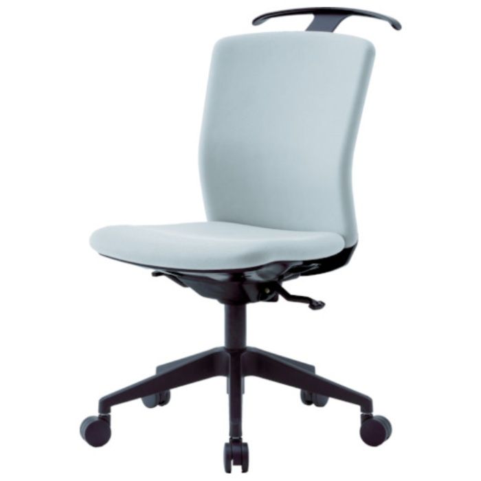 IRIS　ハンガー付回転椅子(シンクロロッキング)　グレー