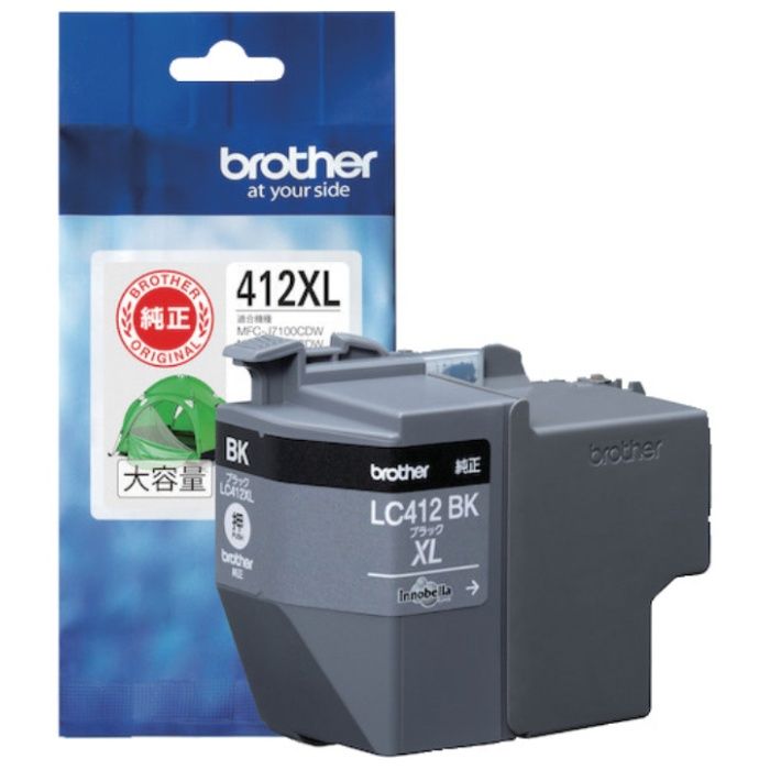 brother　LC412XLBK　インクカートリッジ　ブラック(大容量)