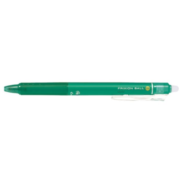 PILOT　まとめ買い　消せるボールペン　フリクションボールノック　0.5　グリーン　10本セット