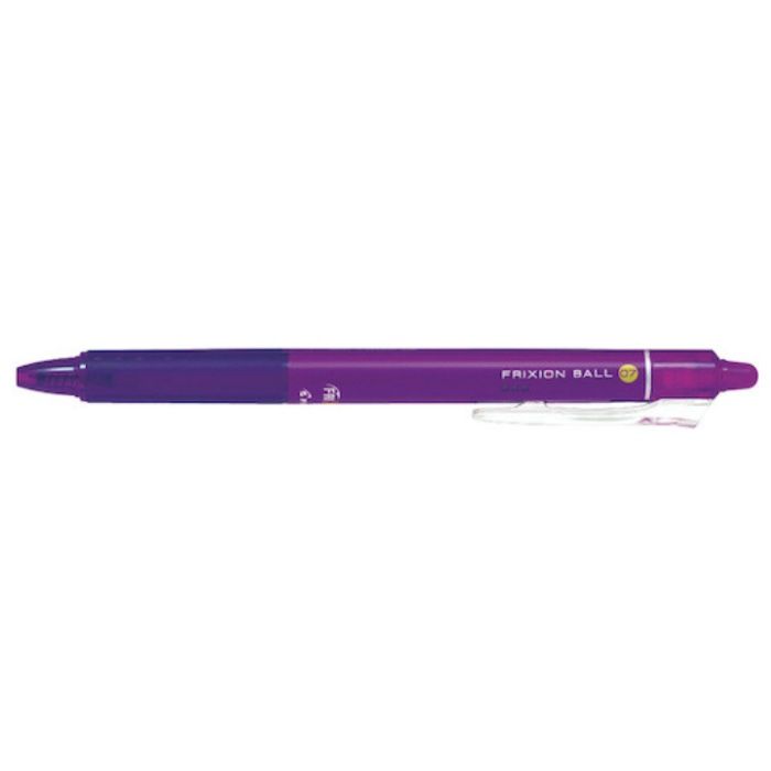 PILOT　まとめ買い　消せるボールペン　フリクションボールノック　0.7　バイオレット　10本セット