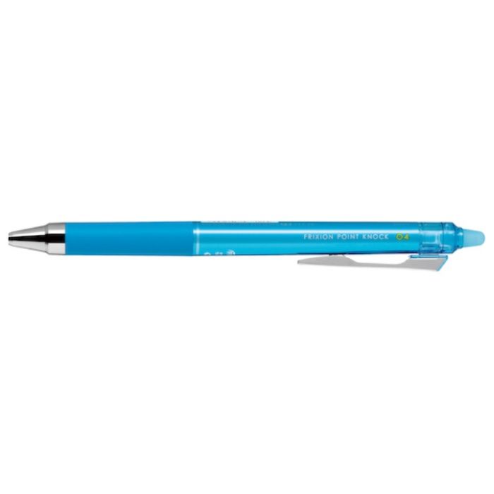 PILOT　まとめ買い　消せるボールペン　フリクションボールポイントノック　0.4　ライトブルー　10本セット