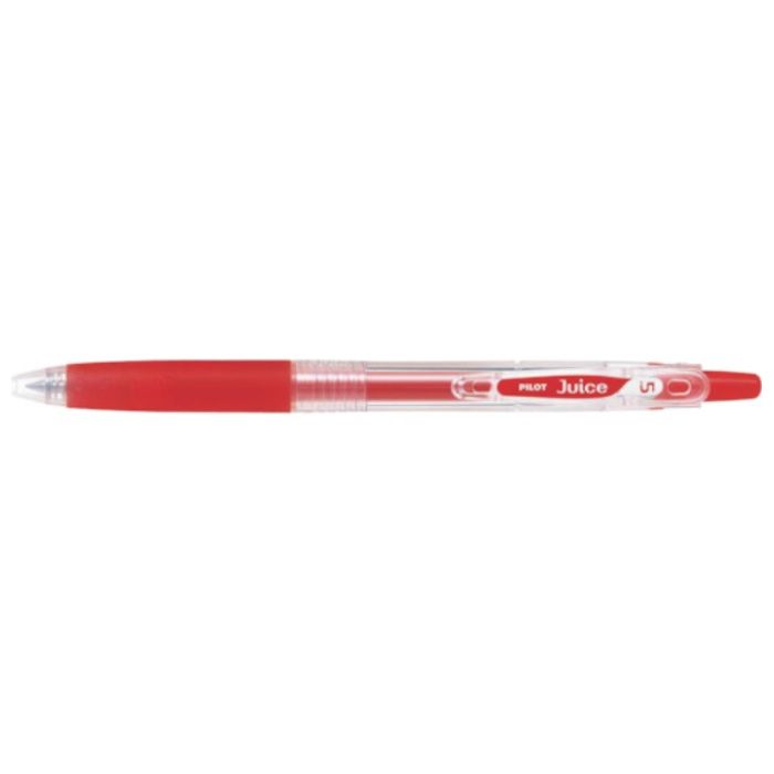 PILOT　ゲルインキボールペン　ジュース0.5　レッド