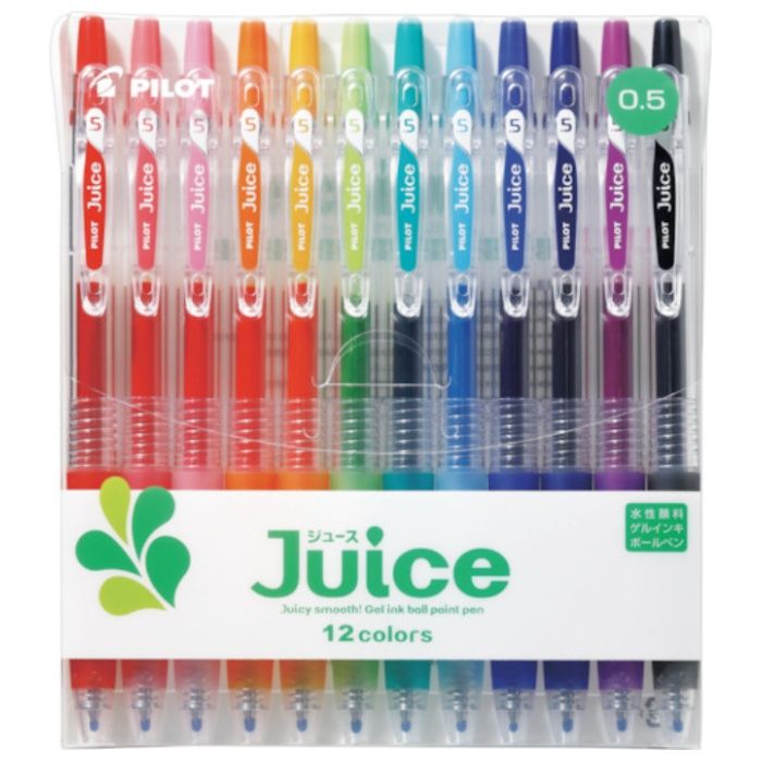 PILOT　ゲルインキボールペン　ジュース0.5　12色セット