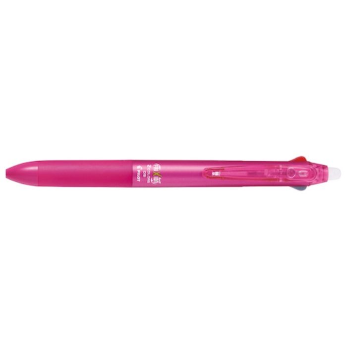 PILOT　まとめ買い　消せるボールペン　フリクションボール2　0.5　黒・赤2色ボールペン　ピンク　10本セット