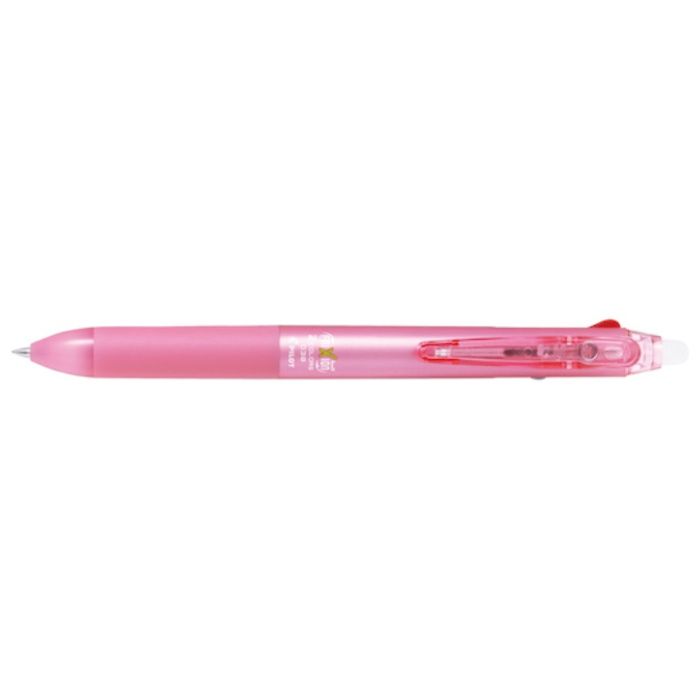 PILOT　まとめ買い　消せるボールペン　フリクションボール2　0.38　黒・赤2色ボールペン　ソフトピンク　10本セット