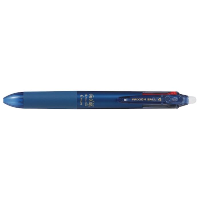 PILOT　まとめ買い　消せるボールペン　フリクションボール4　0.38　黒・赤・青・緑4色ボールペン　ブルーブラック　10本セット