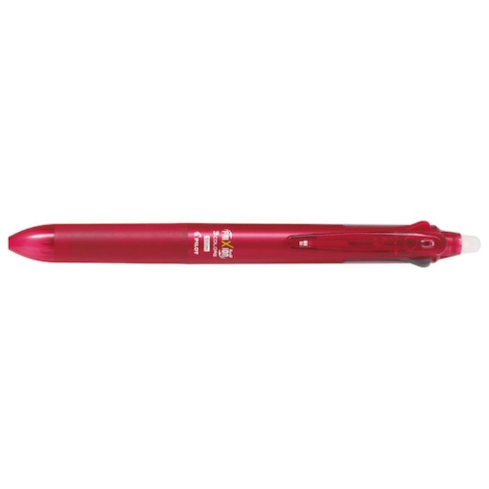 PILOT　まとめ買い　消せるボールペン　フリクションボール3スリム　0.5　黒・赤・青3色ボールペン　レッド　10本セット