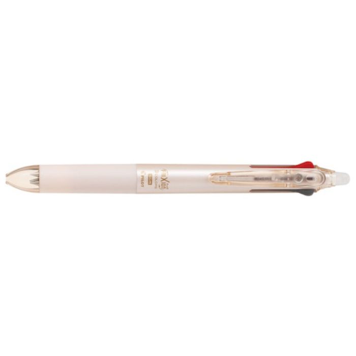 PILOT　まとめ買い　消せるボールペン　フリクションボール3スリム　0.38　黒・赤・青3色ボールペン　パールオレンジ　10本セット