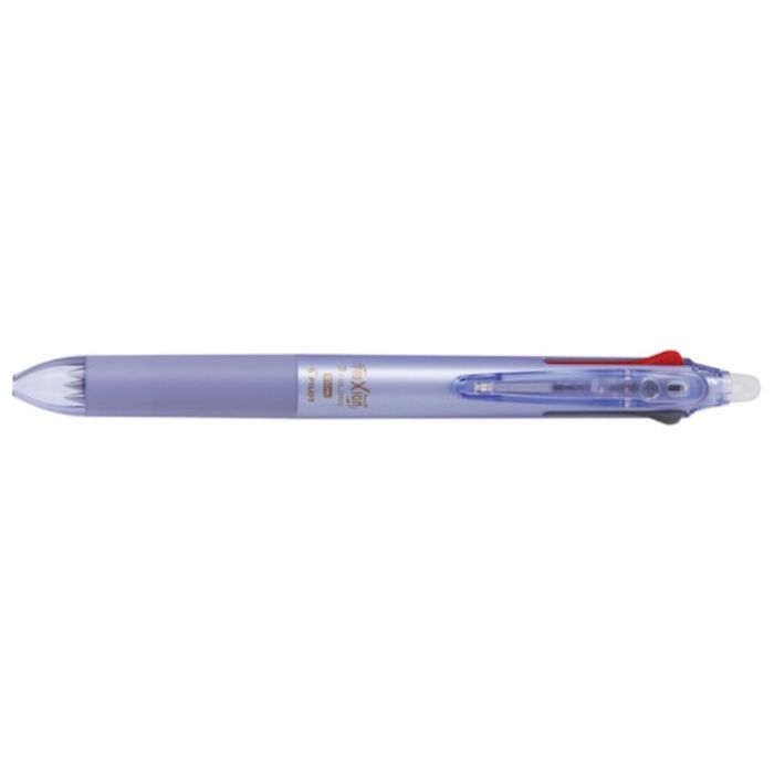 PILOT　まとめ買い　消せるボールペン　フリクションボール3スリム　0.38　黒・赤・青3色ボールペン　パールバイオレット　10本セット