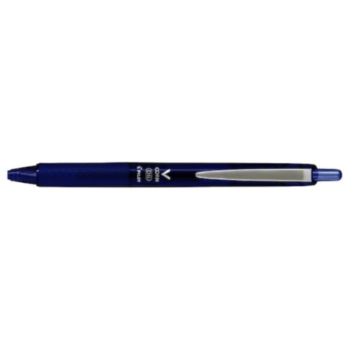 PILOT　水性ボールペン　Vコーンノック　極細　青