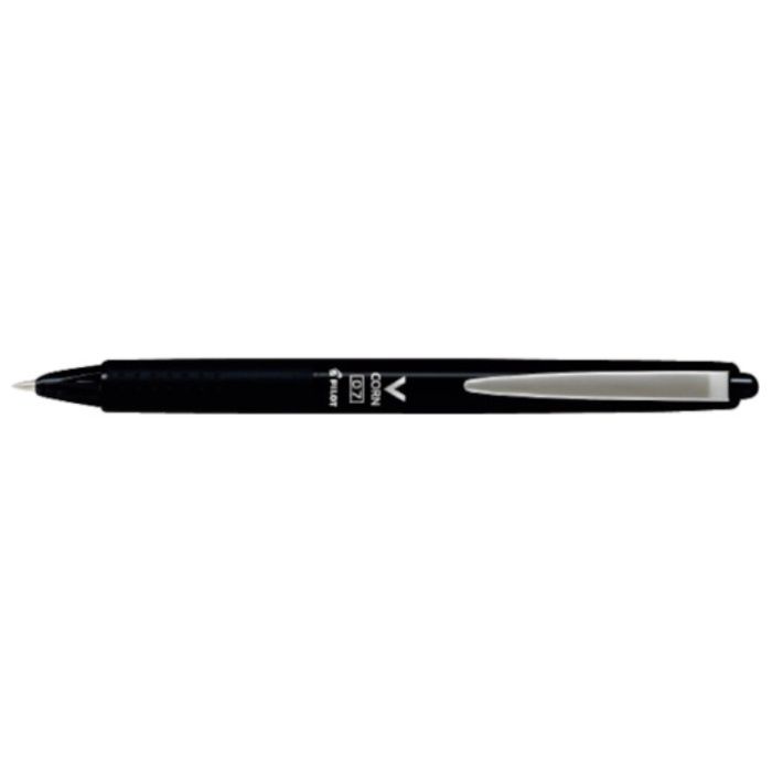 PILOT　水性ボールペン　Vコーンノック　細字　黒