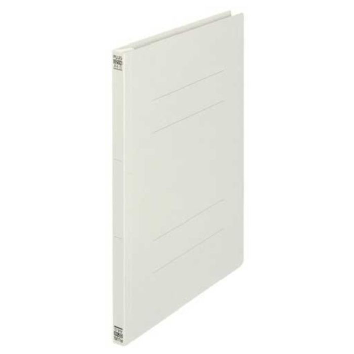 PLUS　261050)フラットファイル　021N　A4S　グレー　10冊