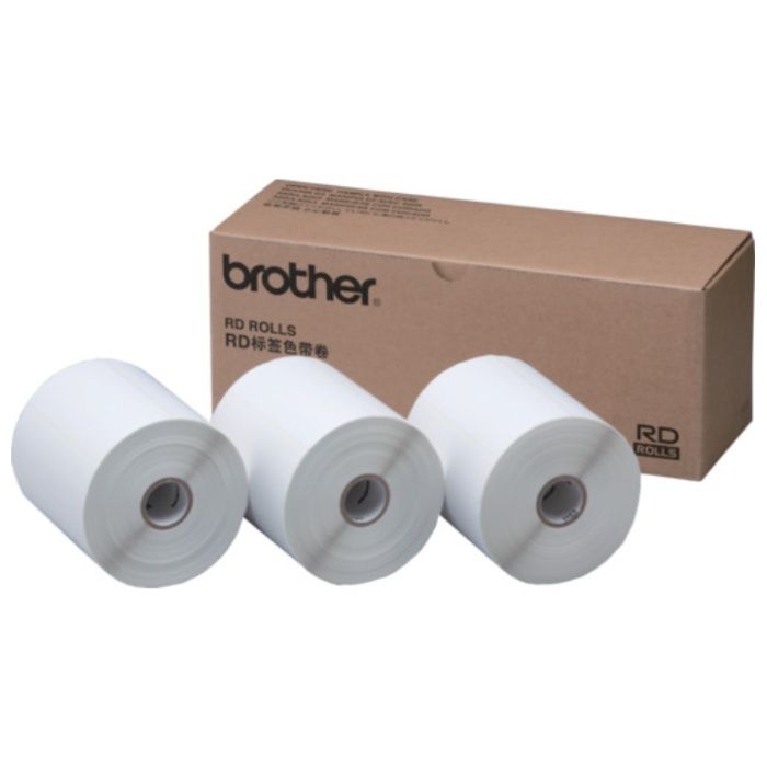 brother　RDロール(TDシリーズ用)　プレカット紙テープ　幅102mm×長さ50mm