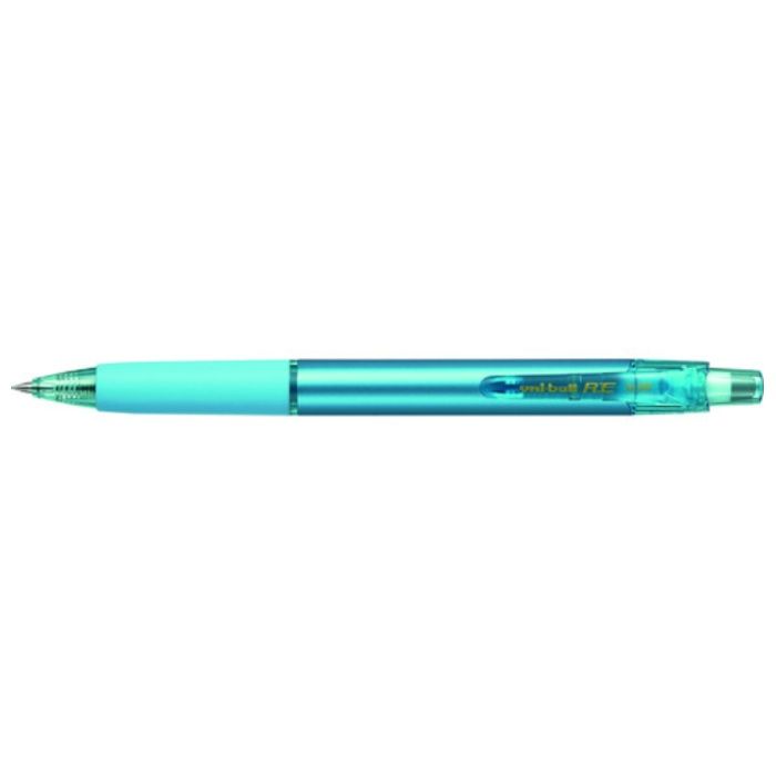 uni　ノック式消せるゲルインクボールペン0.38　スカイブルー