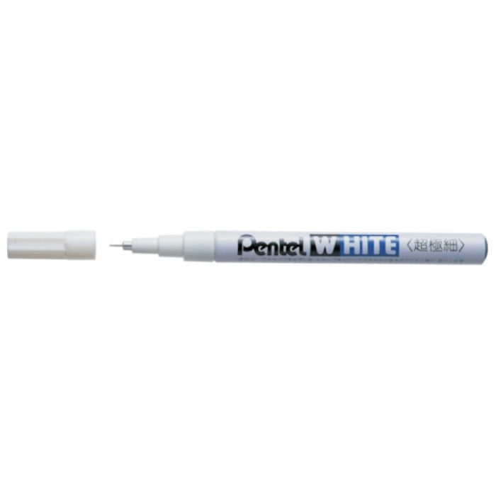PENTEL　工業用マーカー　ホワイト　超極細