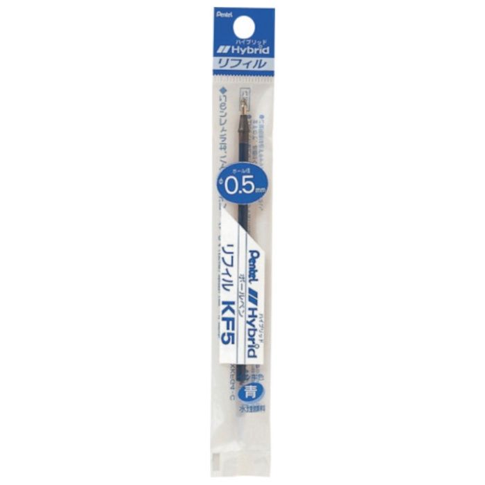PENTEL　パック　ハイブリッド　リフィル　青