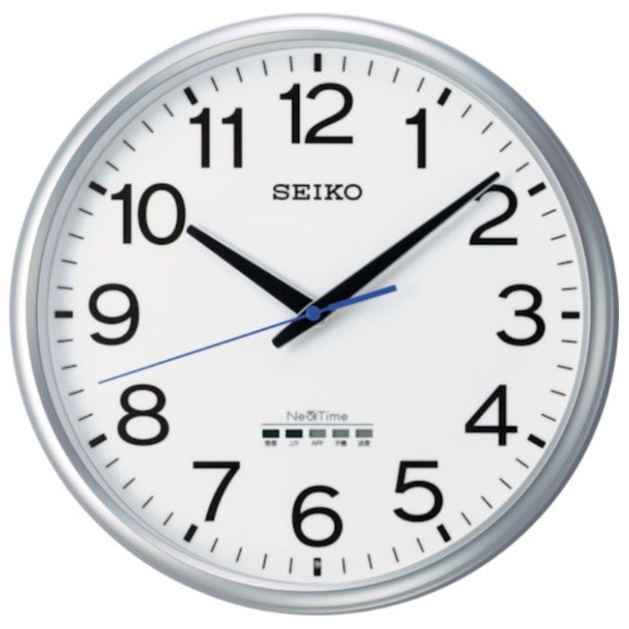 SEIKO　電波掛時計　”セイコーネクスタイム　ZS253S”　(ハイブリッド電波時計)