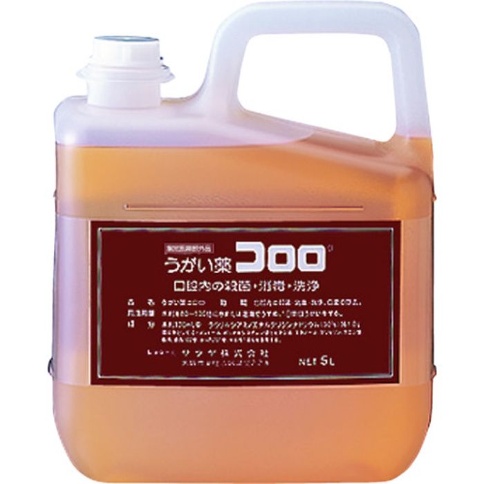 サラヤ うがい薬コロロ 5L(Tcode:3680011)