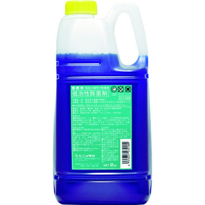 ニイタカ 低泡性除菌剤 2Kg(Tcode:8195409)